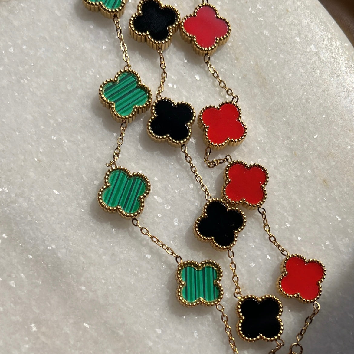 RED CLOVER BRACELET